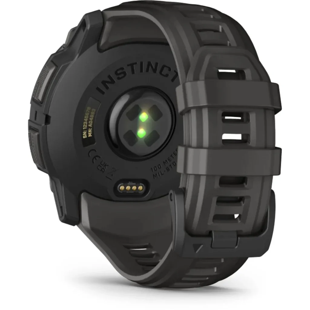 Garmin Instinct 3 50mm AMOLED Black with Charcoal Band - Image 7