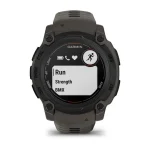 Garmin Instinct E 40mm Black with Dark Grey Silicon Band - Image 2