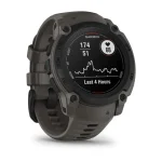 Garmin Instinct E 40mm Black with Dark Grey Silicon Band - Image 3