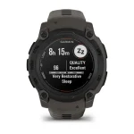 Garmin Instinct E 40mm Black with Dark Grey Silicon Band - Image 5