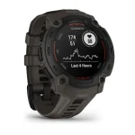 Garmin Instinct E 45mm Black with Dark Grey Silicon Band - Image 3