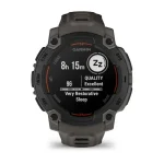 Garmin Instinct E 45mm Black with Dark Grey Silicon Band - Image 6