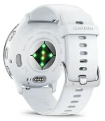 Garmin Venu 3 Silver Stainless Steel Bezel with Whitestone Case and Silicone Band - Image 13