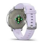 Garmin Venu 4 41mm Silver with Periwinkle Silicone Band - Image 6