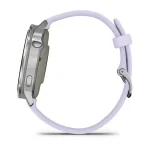 Garmin Venu 4 41mm Silver with Periwinkle Silicone Band - Image 7