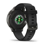 Garmin Venu 4 41mm Slate with Black Silicone Band - Image 6