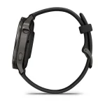 Garmin Venu 4 41mm Slate with Black Silicone Band - Image 7