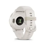 Garmin Vivoactive 5 Cream Gold Aluminum Bezel with Ivory Case and Silicone Band - Image 5