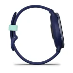 Garmin Vivoactive 5 Metallic navy Aluminium bezel with navy case and silicone band - Image 4