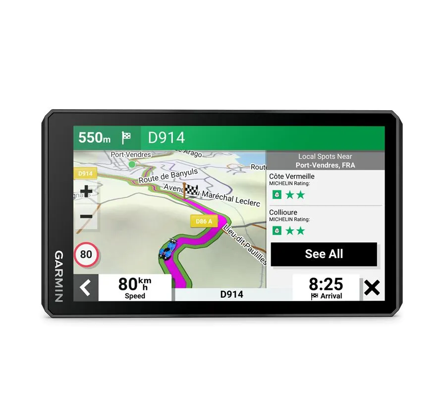 Garmin Zumo XT2 Motorcycle Navigator with Bluetooth and Wifi with Europe Map