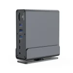 Gembird A-CF-COMBO15-01 USB Type-CF 15-in-1 Multi-Port Adapter Space Grey - Image 2