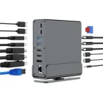 Gembird A-CF-COMBO15-01 USB Type-CF 15-in-1 Multi-Port Adapter Space Grey - Image 9