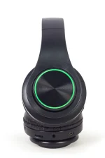 Gembird BHP-LED-01 Bluetooth Headset with LED Light effect Black - Image 6