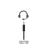 Gembird GHS-05-O Gaming Headset Black/Orange - Image 3