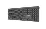 Gembird KB-WPS-03 Dual-Mode Pro Business Slim Wireless Bluetooth Keyboard Black US - Image 5