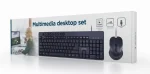 Gembird KBS-UM-04 Keyboard Combo Black US - Image 4