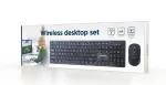 Gembird KBS-WCH-04 Keyboard Combo Black US - Image 2