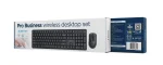 Gembird KBS-WMS-01 Silent Key Pro Business Wireless Keyboard Combo Black US - Image 8