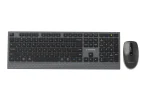 Gembird KBS-WPS-02 Dual-Mode Slim Wireless Bluetooth Keyobard Combo Black US
