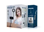 Gembird LED-RING4-PH-01 Selfie Ring Light With Phone Holder - Image 3