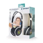 Gembird MHP-JR-BK Headphones for Kids Black - Image 2