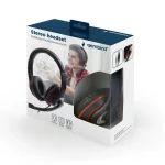 Gembird MHS-03-BKRD  Stereo Headset Black/Red - Image 4