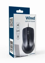Gembird MUS-4B-01 Optical mouse Black - Image 3