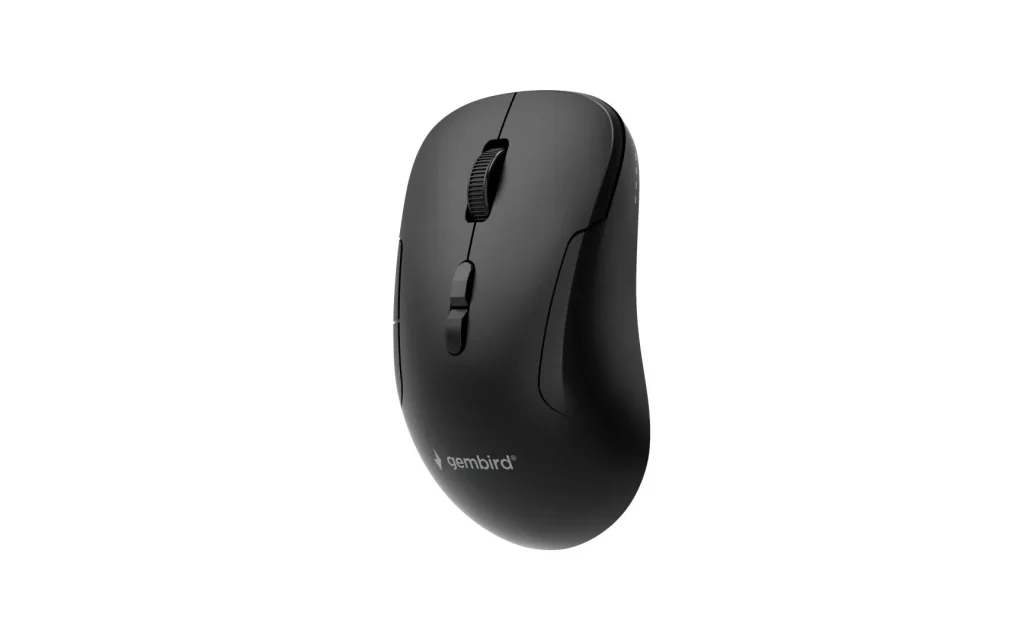 Gembird MUSW2-7B-01 Dual-Mode Wireless Bluetooth Mouse Black - Image 6