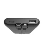 Gembird PB10-PD20-LCD-01 10000mAh PowerBank Black - Image 4