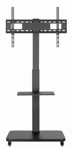 Gembird TVS-75S-02 TV floor stand with caster wheels 37"-75" Black - Image 3