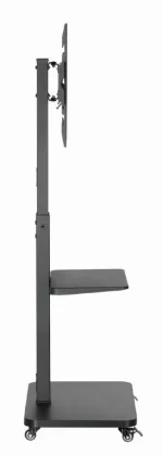 Gembird TVS-75S-02 TV floor stand with caster wheels 37"-75" Black - Image 4