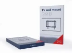 Gembird WM-42F-04 TV wall mount (fixed) 23”-42” Black - Image 5