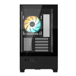 Gigabyte C201 Panoramic Tempered Glass Black - Image 4