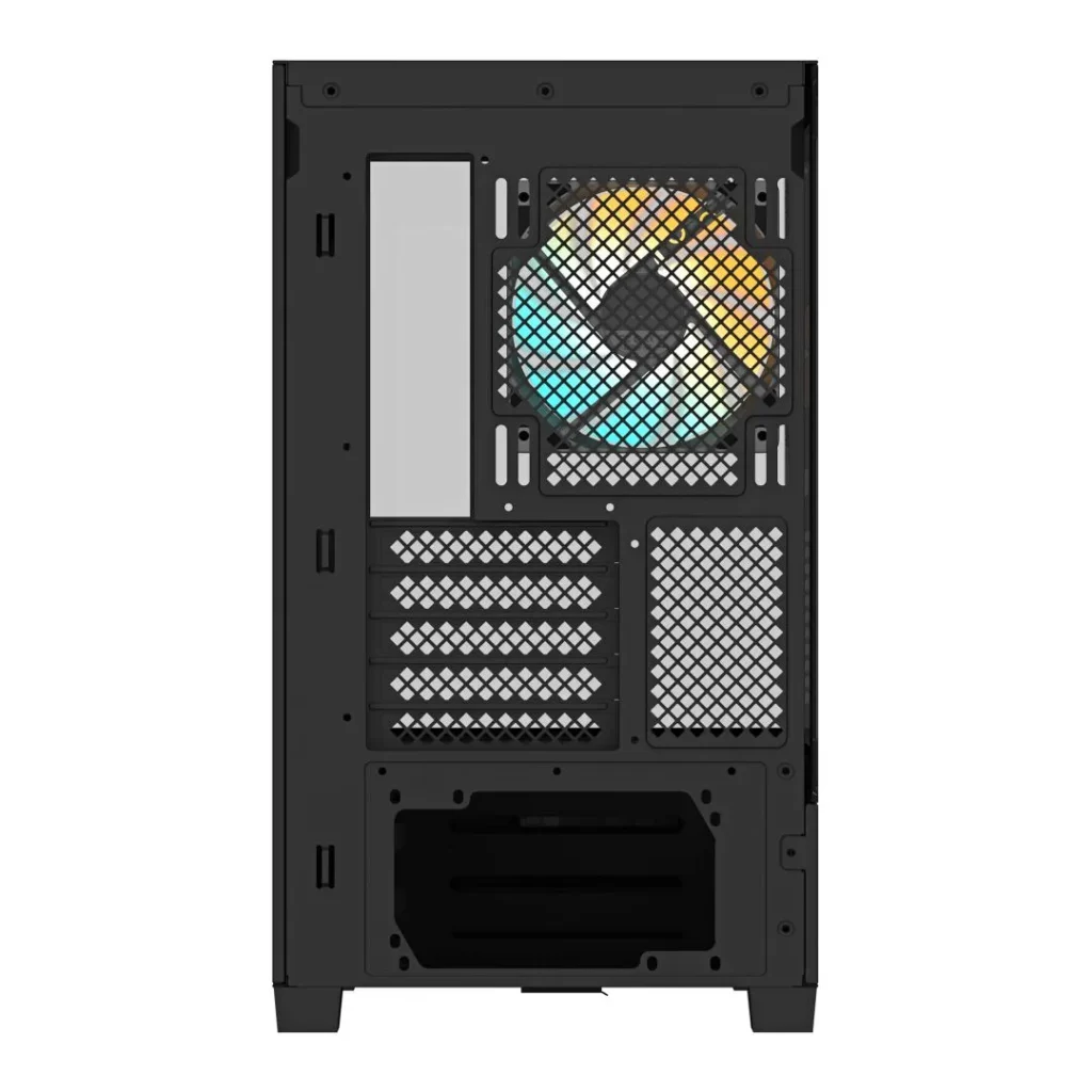 Gigabyte C201 Panoramic Tempered Glass Black - Image 5