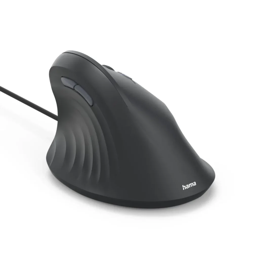 Hama ECM-500R Ergonomic Vertical Mouse Black - Image 5