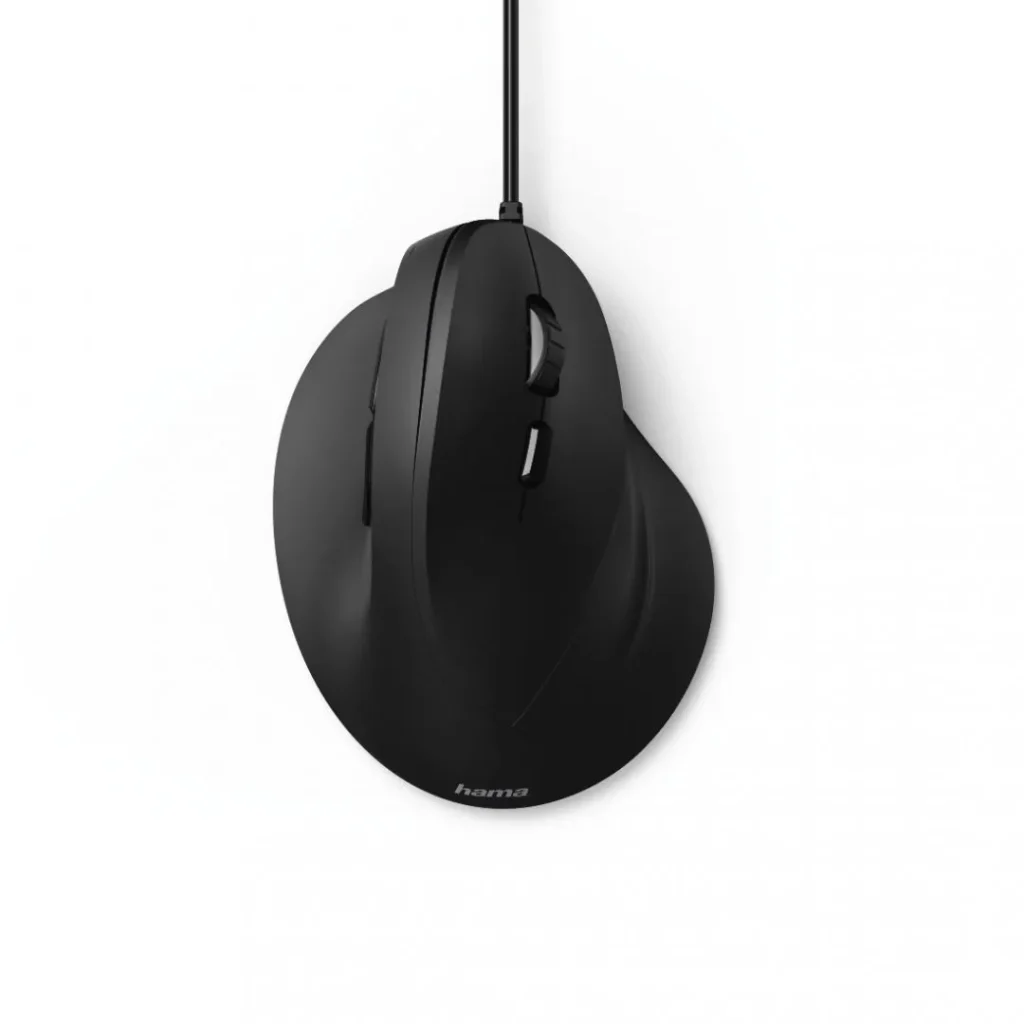 Hama EMC-500 Vertical Ergonomic Mouse Black - Image 2