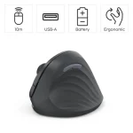 Hama EWM-500R Wireless Ergonomic Vertical Mouse Black - Image 2