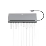 Hama USB 3.2 TYPE-C 10in1 Dokkoló Adapter - Image 2