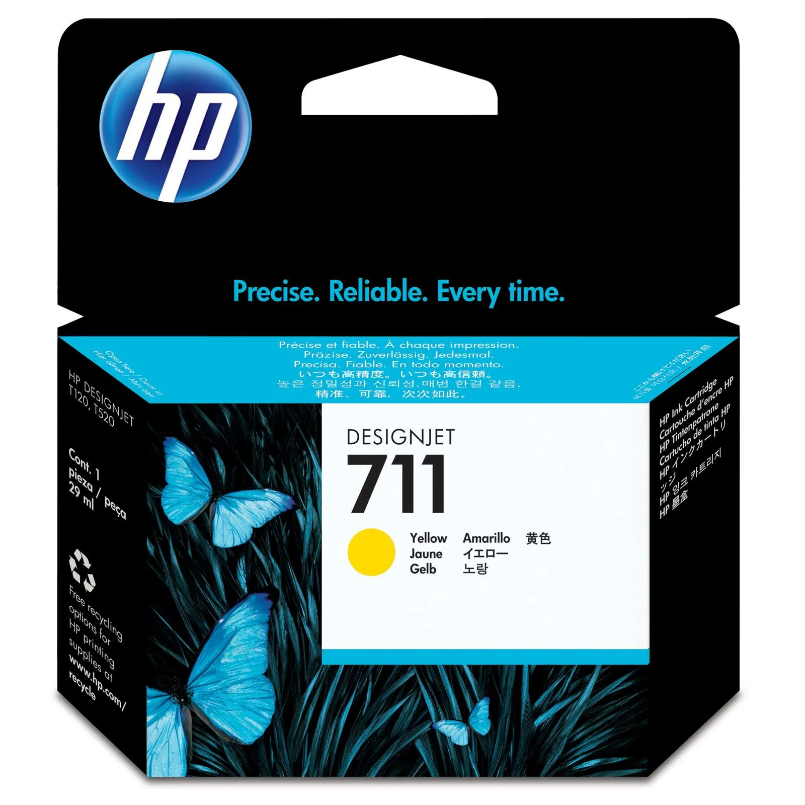 hp-cz132a-711-yellow-tintaparton_1 HP CZ132A (711) Yellow tintaparton - Image 1