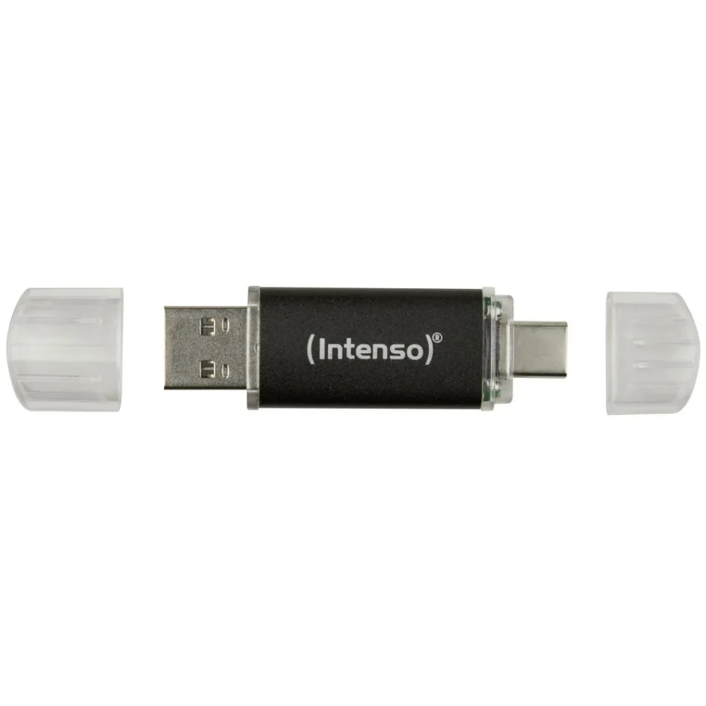 Intenso 128GB Twist Line USB3.2 Black - Image 2