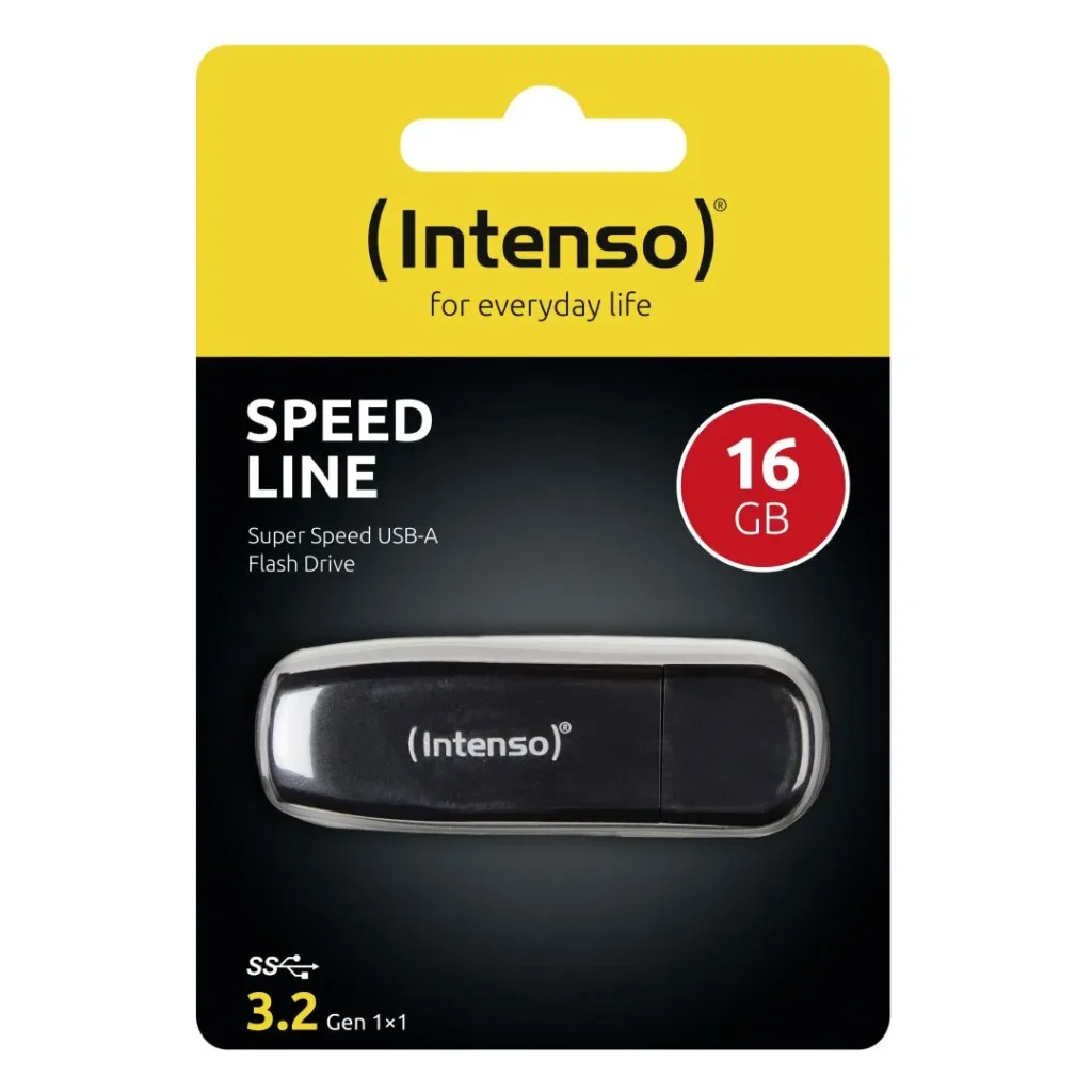 Intenso 16GB Speed Line USB3.0 Black - Image 2