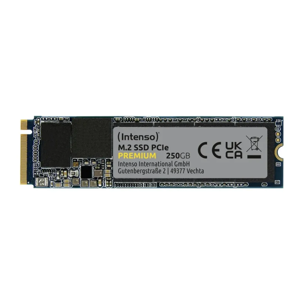 Intenso 250GB M.2 2280 PCIe NVMe Premium - Image 3