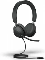 Jabra Evolve2 40 SE USB-C MS Stereo Headset Black - Image 4