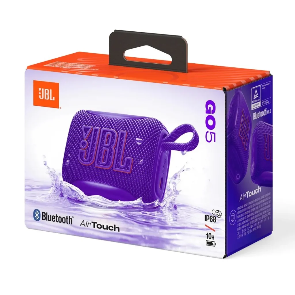 JBL Go 5 Bluetooth Speaker Purple - Image 8