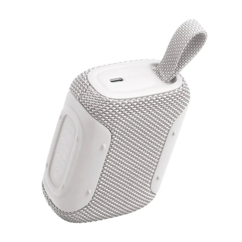 JBL Go 5 Bluetooth Speaker White - Image 3