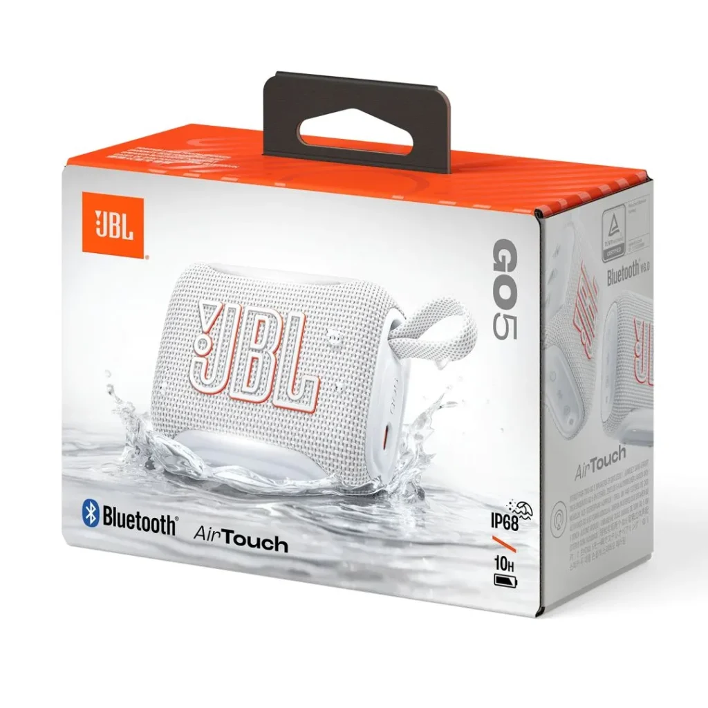 JBL Go 5 Bluetooth Speaker White - Image 8