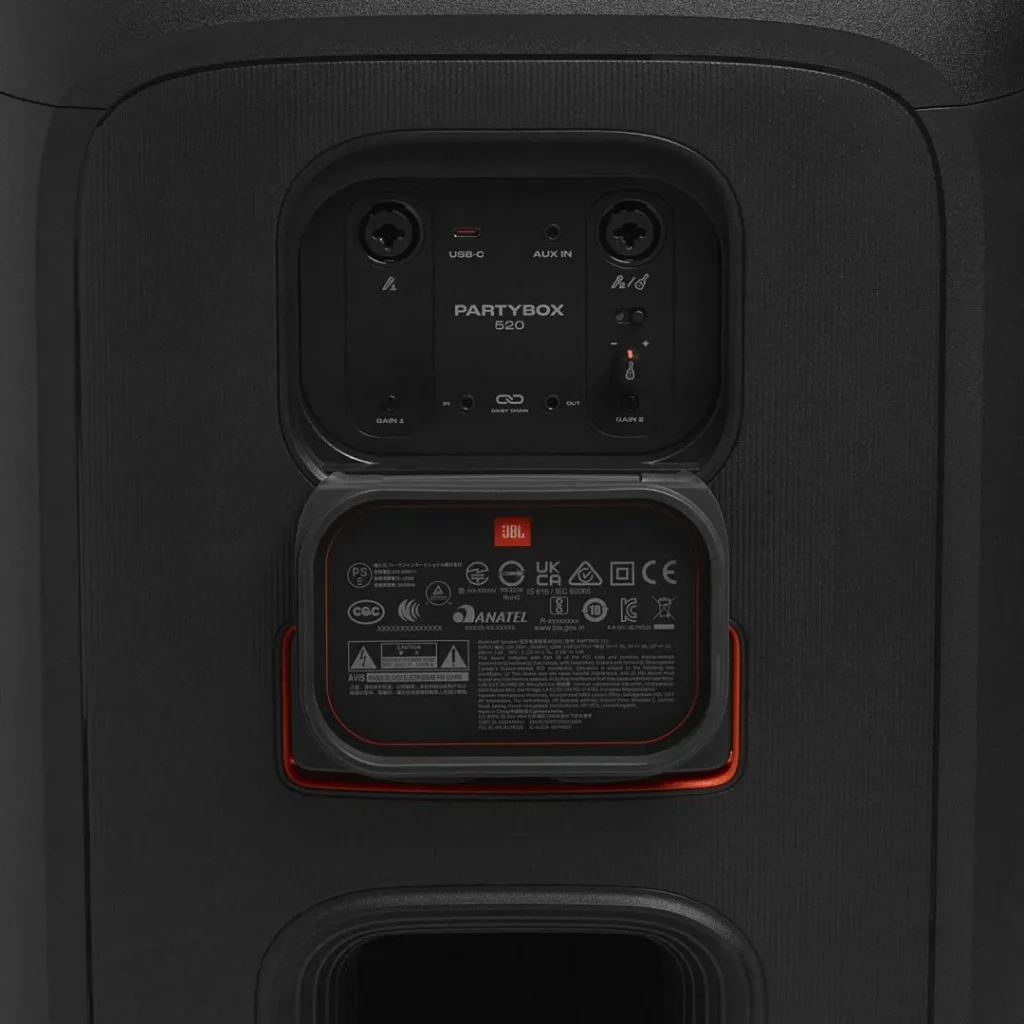 JBL PartyBox 520 Bluetooth Speaker Black - Image 17