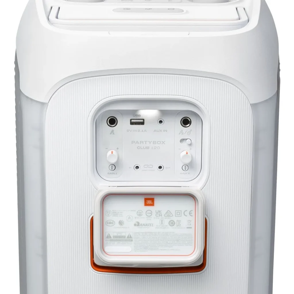 JBL Partybox Club 120 Bluetooth Speaker White - Image 16