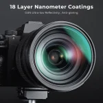 K&F Concept C Series Black Mist 1/8 lágyító szűrő, ultravékony többrétegű bevonat, 72mm - Image 4