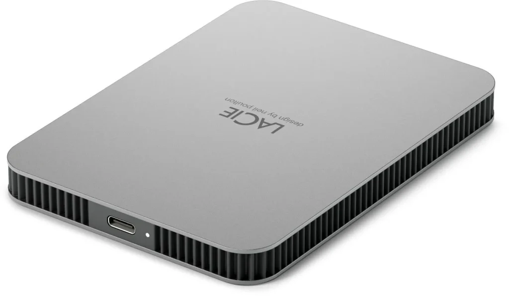 LaCie 2TB 2,5" USB3.1 Type-C Moon Silver - Image 7